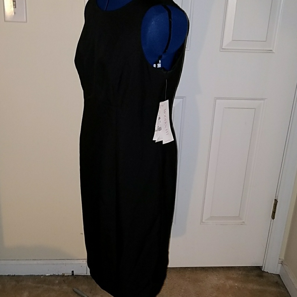 NWT Simple Black Shift Dress